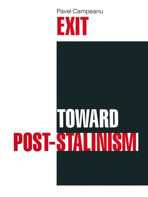 cover image of Exit Toward Post-Stalinism